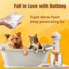 Spruzzatore Schiuma Elettrico per Toelettatura Cani - Pulisce a Fondo il Pelo del Cane, Materiale ABS, Ideale per Cani