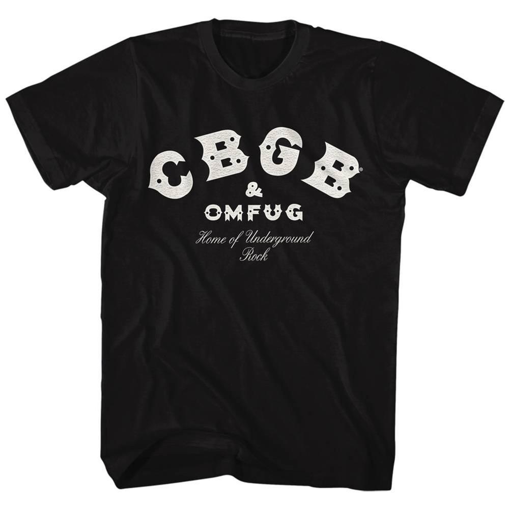 CBGB Classic Logo Black Adult TShirt Unisex T-Shirt XXL
