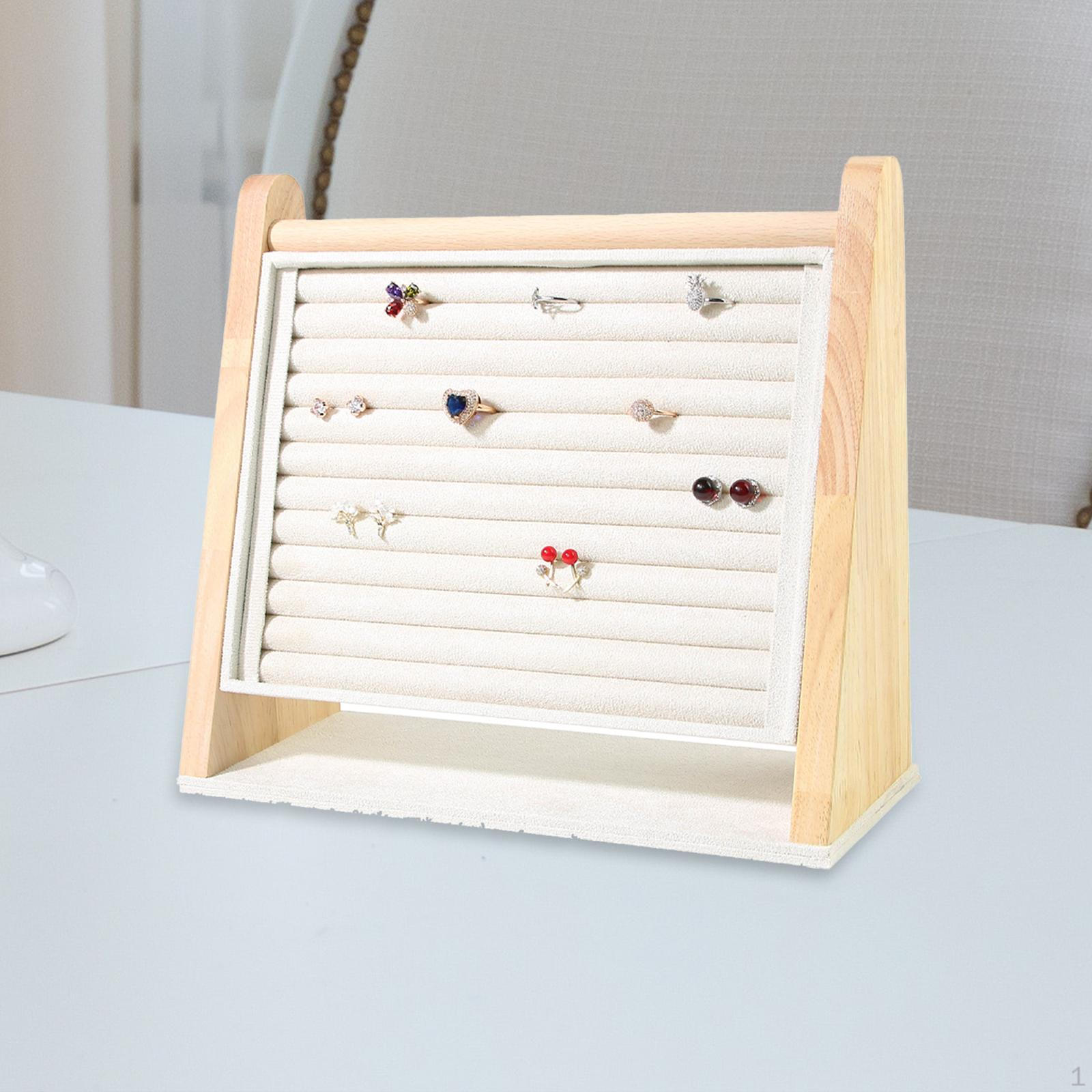 Elegant Ring Holder and Jewelry Display Stand with Stable Base