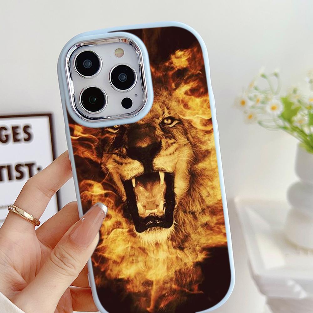 LZ2 Bath fire rebirth Tiger and horse Soft Phone Case for Samsung S24 Ultra S23 Plus A16 A54 A52 Infinix Hot 40 30i Lens Protection Shockproof Cover