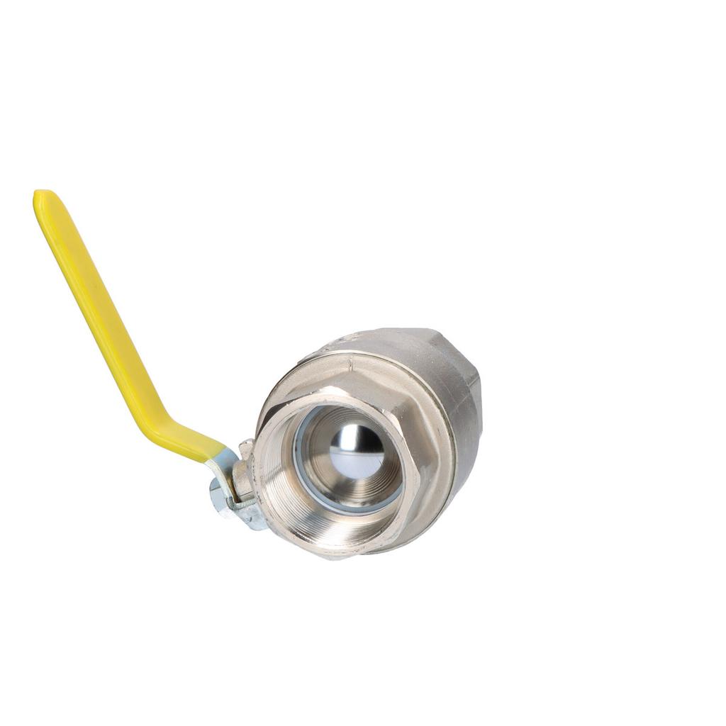 Nickel-plated Gas Ball Valve with Steel Lever (DSt) ORION (NN Version)