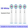 8/16Pcs Replacement Brush Heads for Oral B Electric Toothbrushes Floss Cross Action 3D Pro White Precision Standard Daily Clean