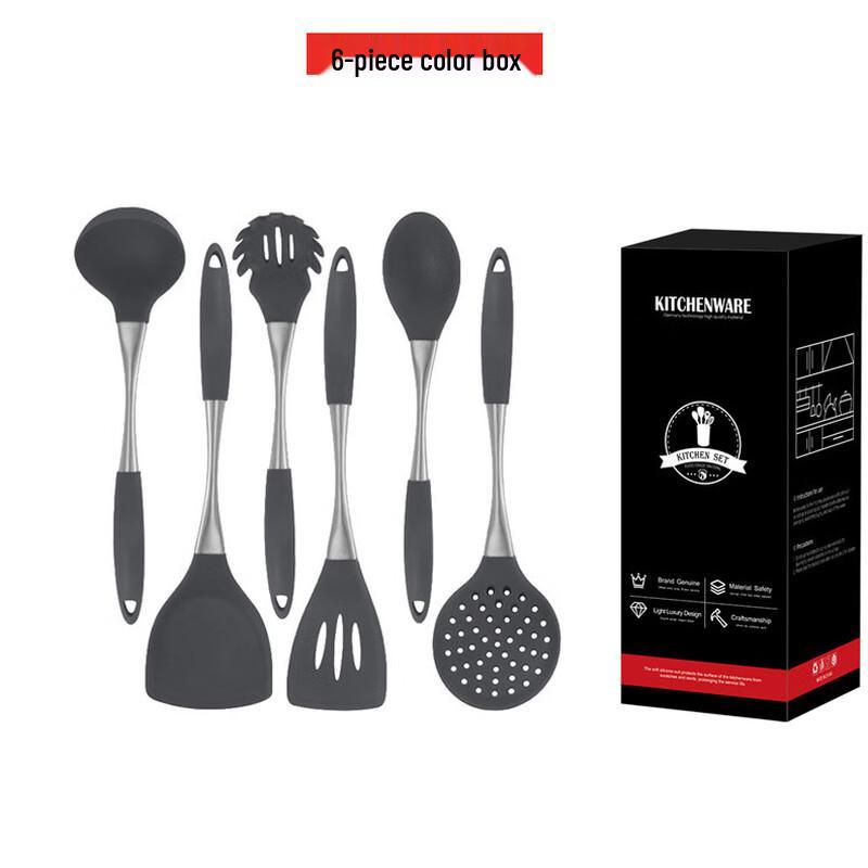 Bayou 6-Piece Silicone Kitchen Utensil Set