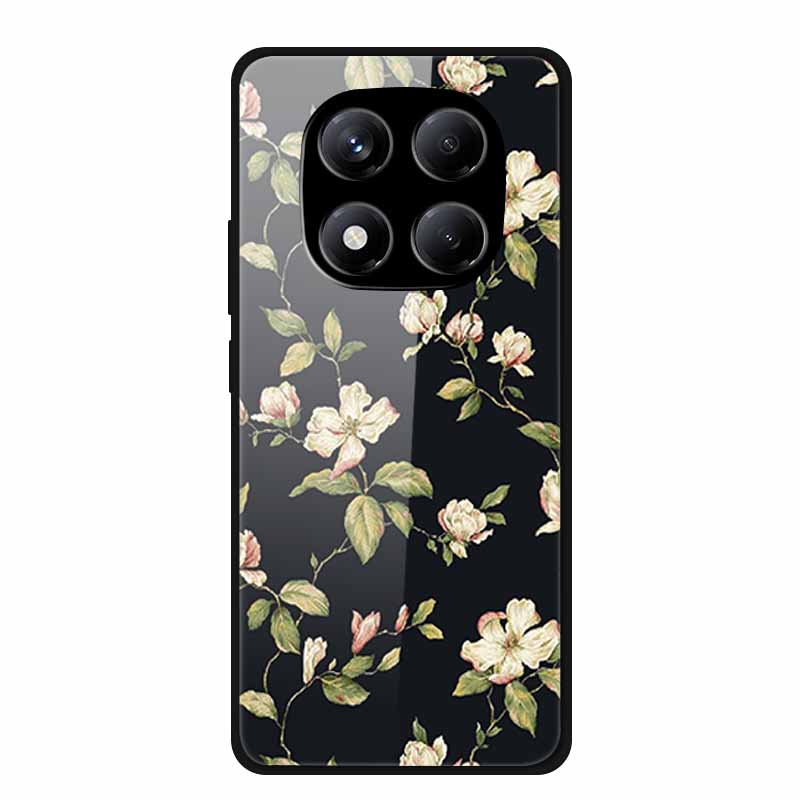 Luxury Case For Redmi Note 14 Pro 4G Tempered Glass Cover For Xiaomi Redmi Note14 Pro 4G Phone Cases Fashion Protective fundas