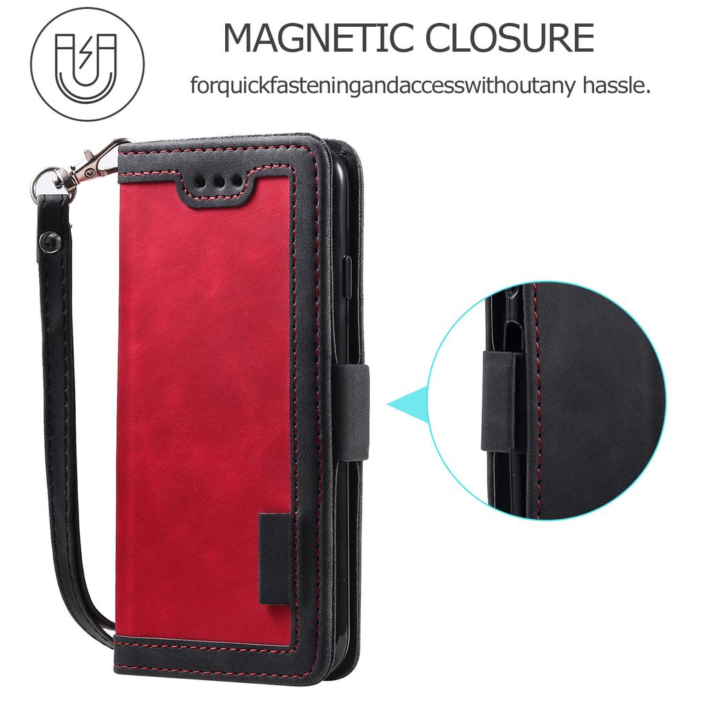 For iPhone 16e Case RFID Blocking Wallet Stand Leather Phone Cover