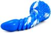 Arkan Dildo 18 X 5cm Blue-White - F*CK MY COLOR - Unusual Dildos