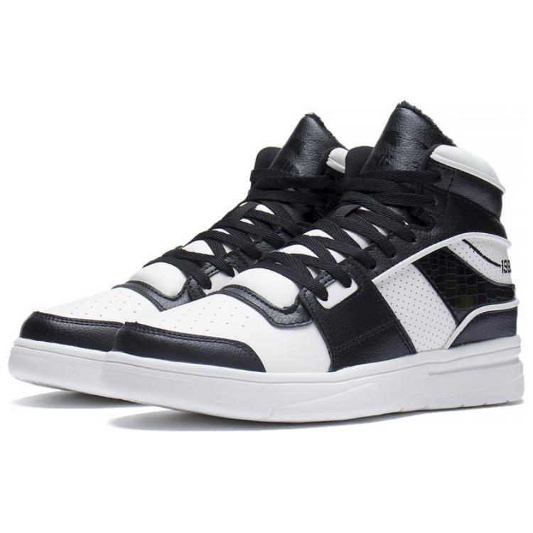 Li Ning Wave Slip Resistant Cushioning Abrasion Resistant Slip Resistant Cushioning Abrasion Resistant High top ABCS097-2