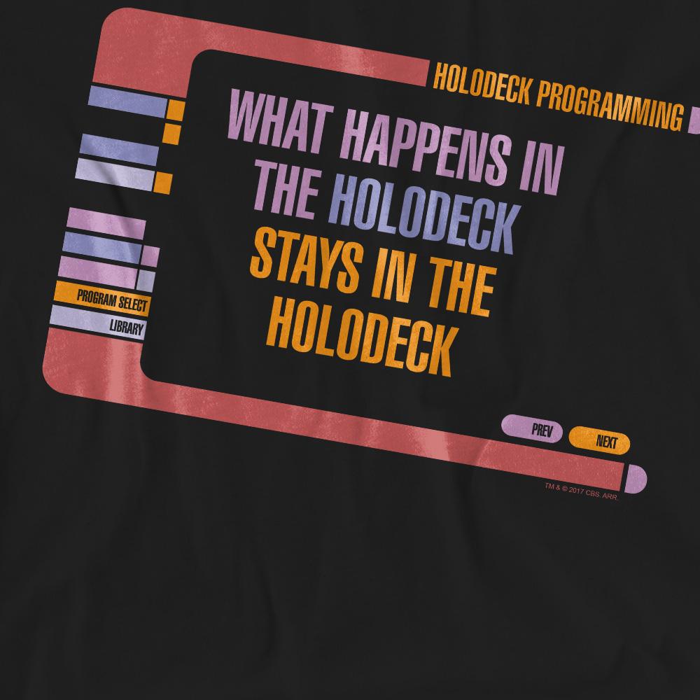 Star Trek Unisex Adult Holodeck Secrets T-Shirt