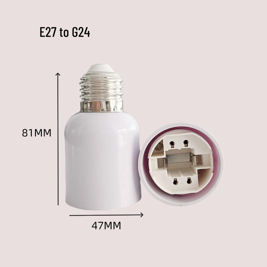E27 Schraubsockel LED-Glühbirnenadapter und Fassungskonverter