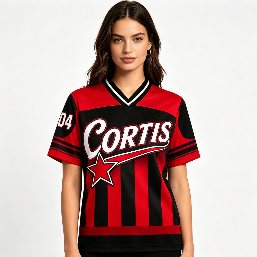 Kpop Idol Fußballtrikot Shirt Inspiriert für Fan-Shirt Maskottchen Junge Gruppe CORTISs Netz-Trikot Sommer Mode Unisex Y2K Sportbekleidung