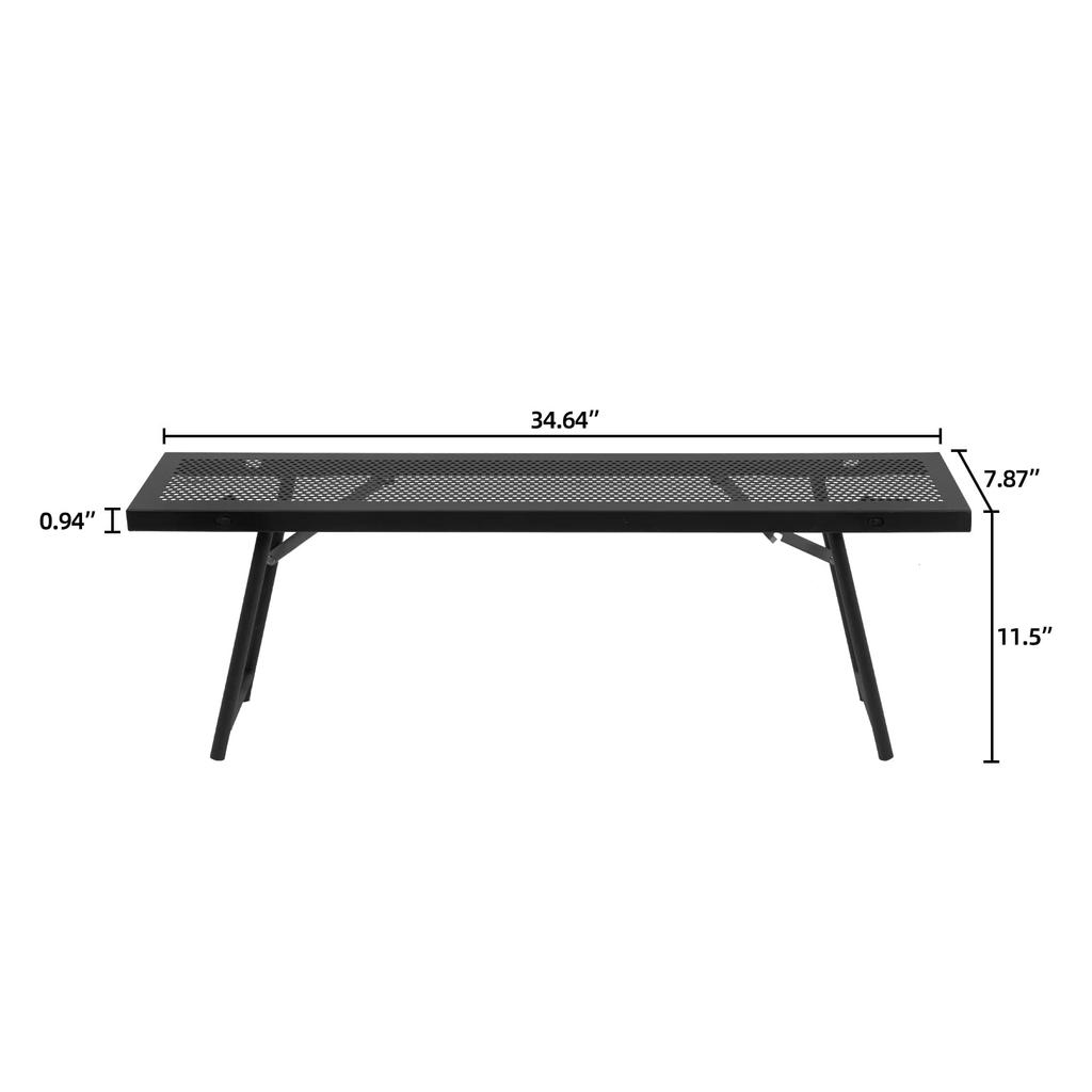 Bonfire Outdoor Shape that can be used in any Storage case Outdoor Iron Hearth Set of Thick legs for increased perfect for BBQs with multiple people