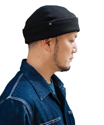 Nakota Sweat Roll Big Watch and Plus Solid Fisherman's Cap, Cap, Hat, Men's Women's, Size, Deep, Color, Casual, Autumn/Winter [One Size/Black]