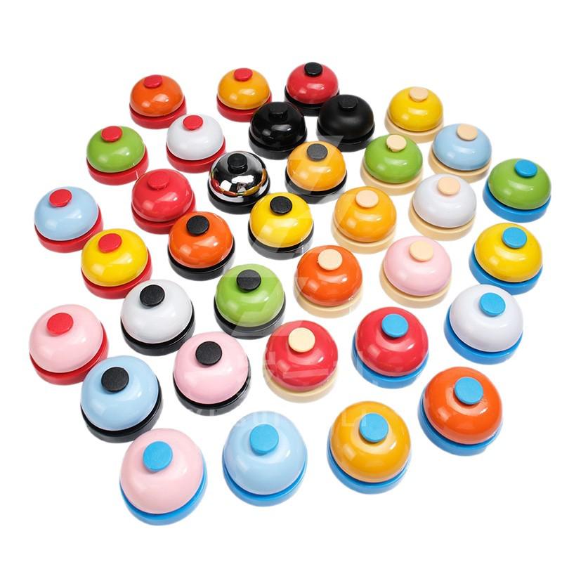 Metal Hand Bell Buzzer Toy: Clap, Summon, and Teach with This Fun Table Game Accessory