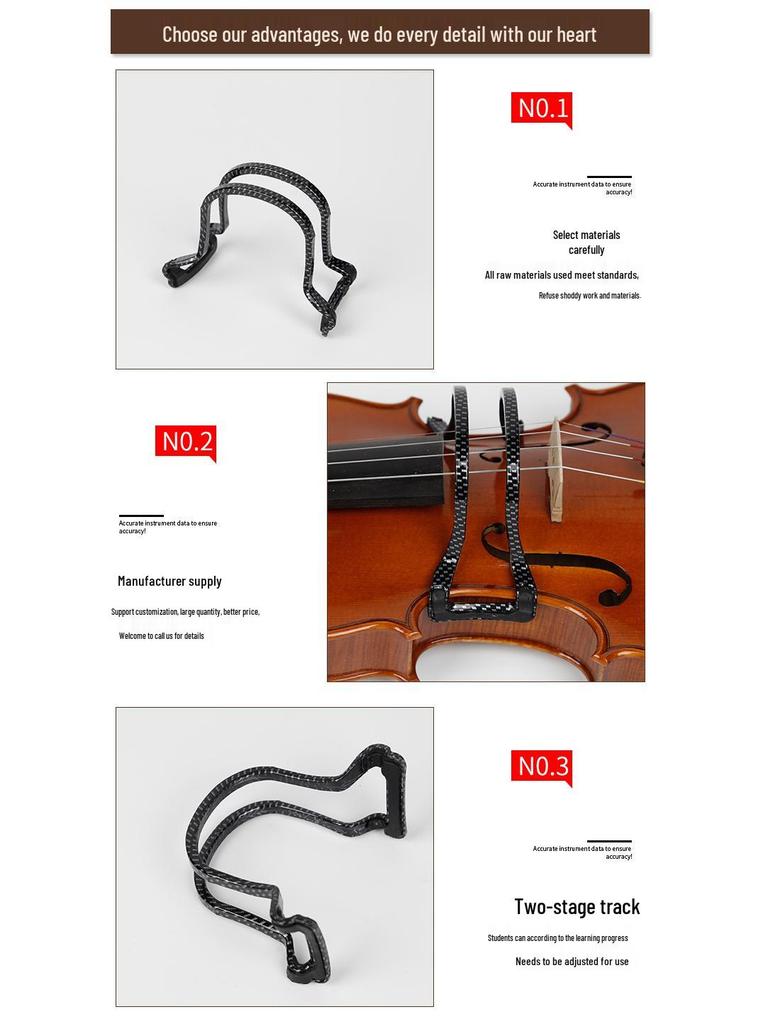 Fiolinbuekorrigerer og grep for voksne og barn - Musikkinstrumenttilbehør
