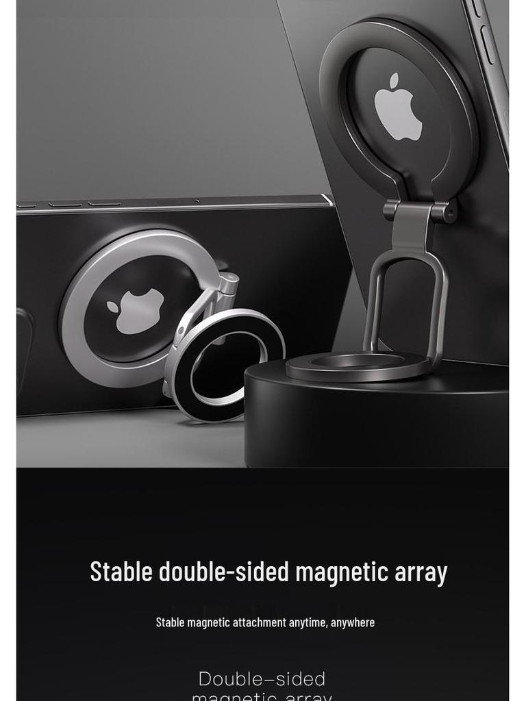 Doppelseitiger magnetischer Handy-Ständer & Ringhalter