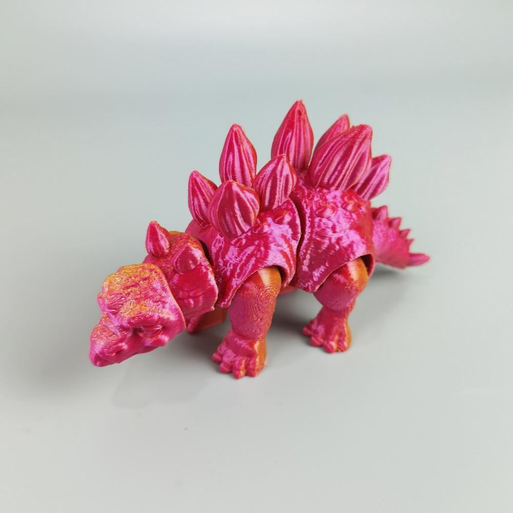 3D Printing Jurassic Tyrannosaurus Rex Triceratops Velociraptor Toy Simulation Dinosaur Animal Figure Joint Movable Boy Gift