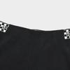 Fila Emerald Checkered Straight Leg Knit Casual Pants Women Bottoms Black F11W414802F-BK