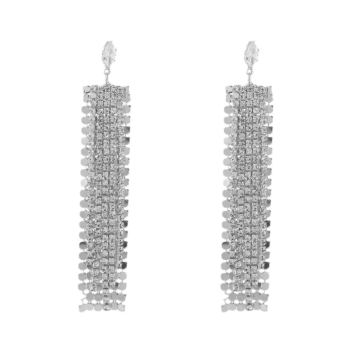 

Модные серьги-подвески для женщин серебряный