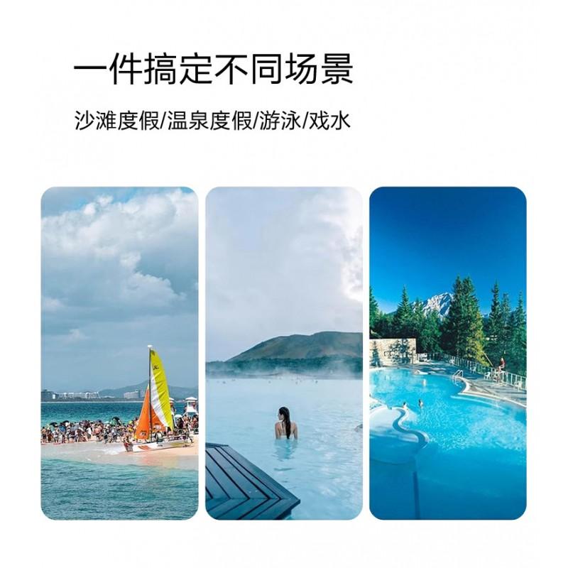 Womens Full Coverage One-Piece Swimsuit With Padded Bust Quick-Dry Nylon Plus Size Swimming Pool Training Beach Surfing