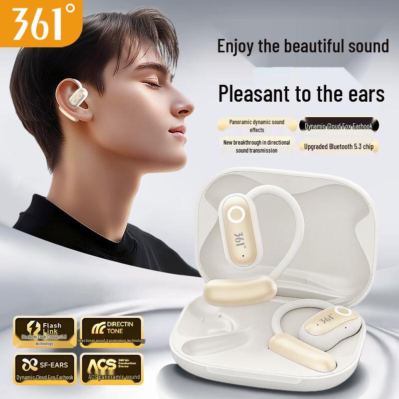 361° Wireless Sports Earbuds and Bone Conduction Headsets