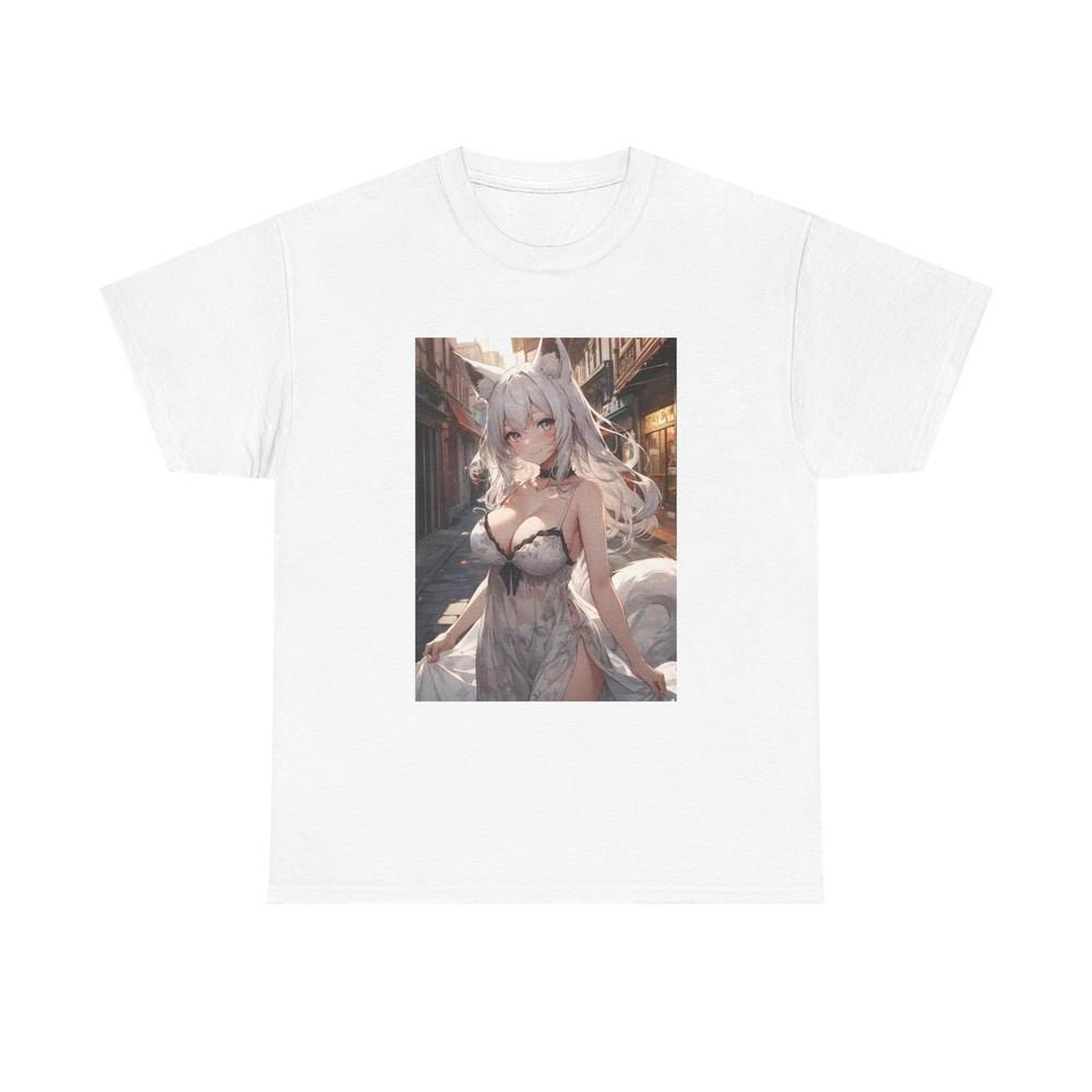 Waifu Girl Hentai Tshirt Sexy anime Naturo Cartoon Unisex Heavy Cotton Tee Unisex T-Shirt XXXXL