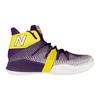 New Balance Nb Omnis Comfortable High-Top Retro Basketball Shoes Unisex sneaker White Purple BBOMNXLA
