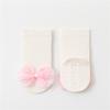 Children Socks with  Not  Slip Bottom & Lace Bowknot Toddler Safety Socks Smooth Stitching Socks for 1 to 5 Years