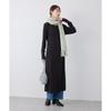 ROPE PICNIC Lamellibe Knit Black Size 38 Dress, (01),