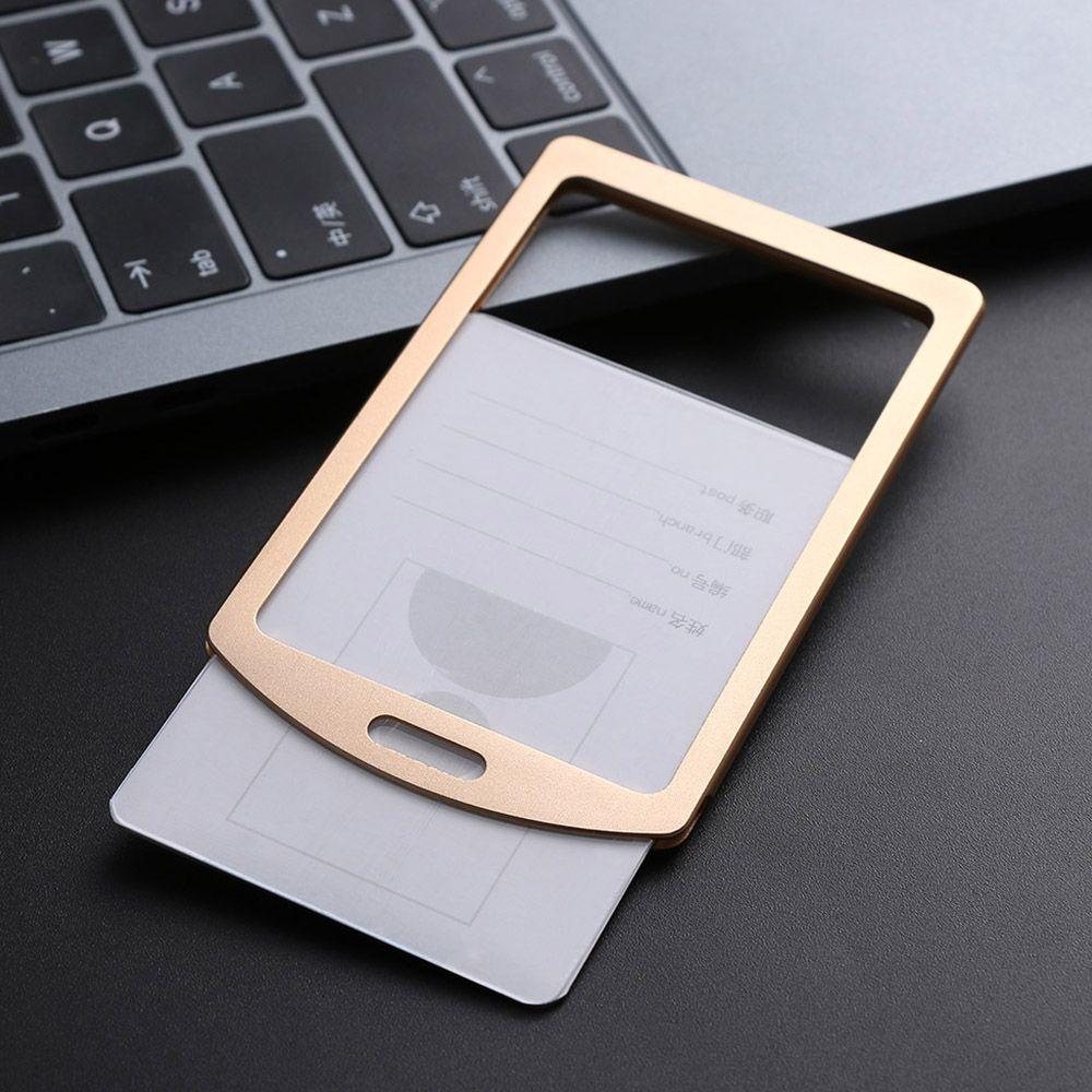 Card Protector Cover Office Supplies Name Cover Card Holder Name Tag Holder Vertical Card Cover