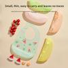 Baby Silicone Bib Waterproof Food Grade Catcher for Infants Toddlers Feeding Easy Clean Soft Adjustable
