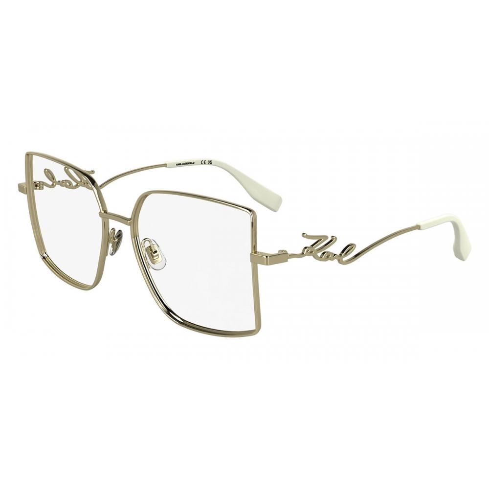 

Karl Lagerfeld WomeN Eyeglasses Kl359 N 715 Shiny Gold/55-16-140