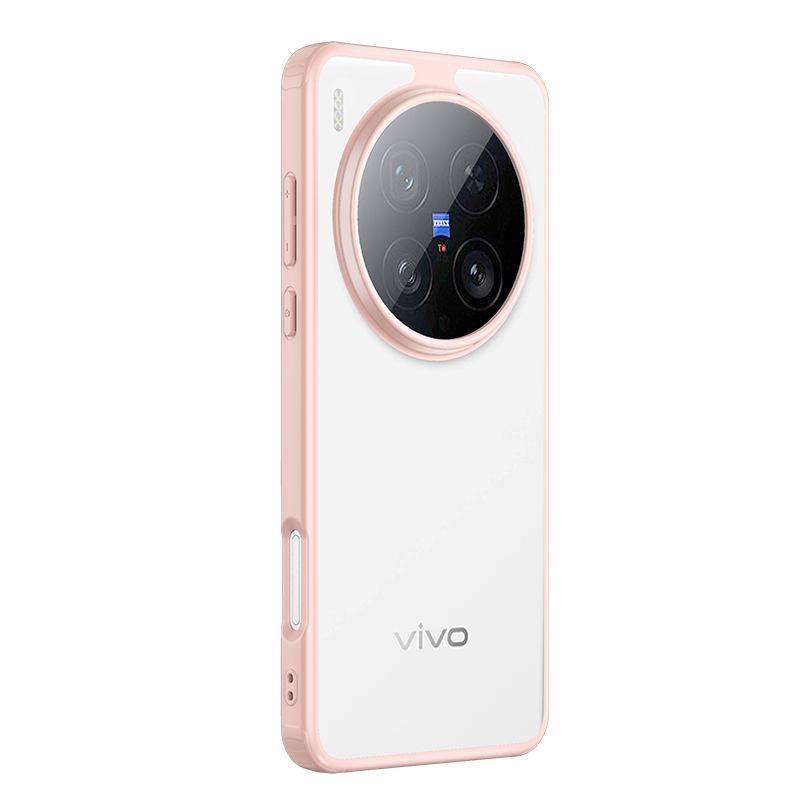 Applicable to VIVO IQOO13 armor mobile phone case magsafe magnetic suction S18Pro transparent anti-drop protective case