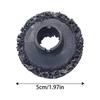 Hub Cleaning Tool Car Hub Rust Removal Rotary Wheel Axle Head Rust Removal Tool For Vehicle Outdoors Garage Motorcycle Truck