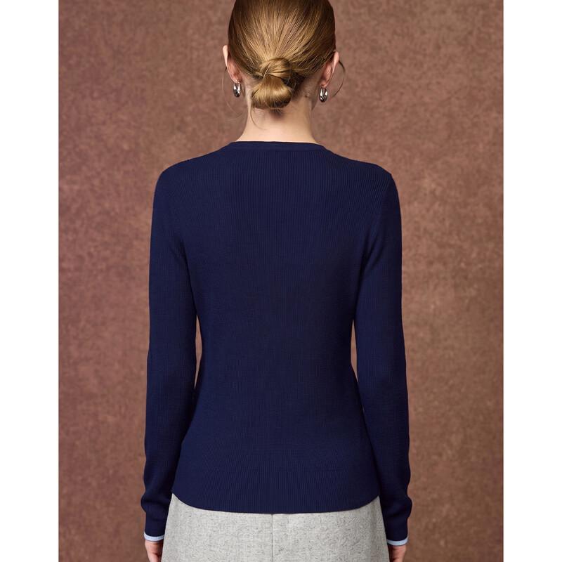 Wudao Women's Cashmere Blend Knit Cardigan