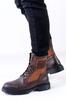 Men's Fashion Flat Heeled Booties Ctr Unisex Black Winter Outdoor Boots Shoes