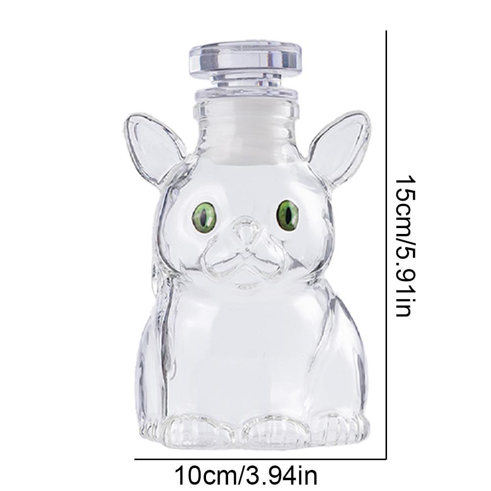 Jar For Candy Animal Shape Candy Storage Jar Cute Kitchen Airtight Canister With Lid For Chocolate Nuts Fondant Pet Treats