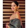 New Launch – Elegant Soft Lichi Silk Saree with Rich Jacquard Weaving & Contrast Blouse Elegance