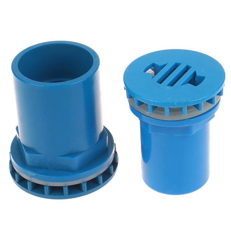 20~50Mm Pvc Pipe Straight Aquarium Butt Fish Tank Outlet Drainage Connector Seafood Pool Drain Fitting Diy Aquarium Tube Joints