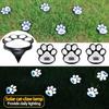 Solar Cat Paw Lamp - Outdoor Creative Animal Paw Decoration Lamp - Garden and Courtyard Waterproof Lawn Lamp