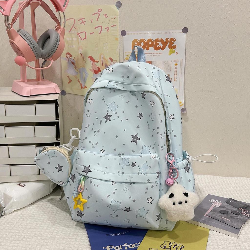 2025 Large-Capacity Cute Star Japanese Backpack for Primary School Girls