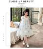 Girls' Summer Dress for Outer Wear 2026 New Mid Size Children's Stylish Sweet Dress Children's Fashion Princess Dress Trend