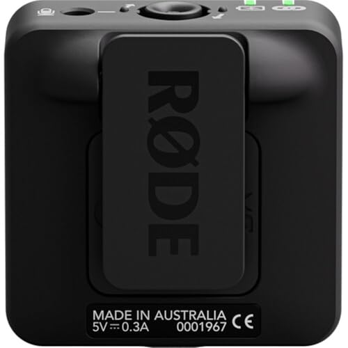 RODE Microphones Wireless Me Dual Wireless Microphone System, Black