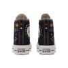 Converse Chuck Taylor All Star Platform High Its Okay To Wander - Schwarze Damen Sneaker Weiß 571085C