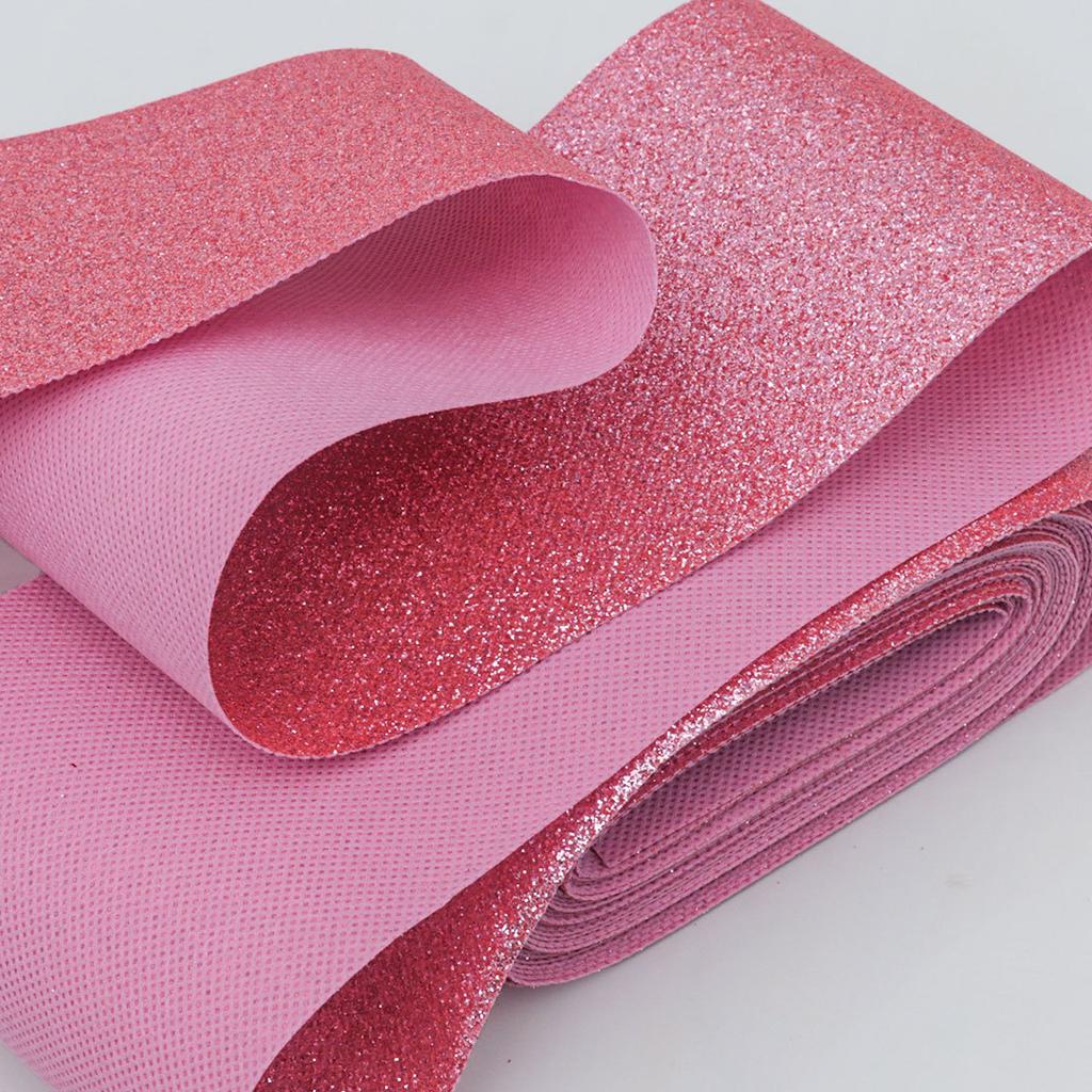 DIY Decorative Embellishments Romantic and Cozy 10cm Glossy Glitter Gold Onion Pellet Car Christmas Decoration Wreath Tree Tie Color Onion Ribbon