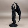 Halloween Demon Knight Figurine 3D Printed Desktop Ornament Black Demon Statue  Table