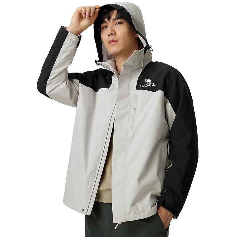 CAMEL 3-in-1 Waterproof Windproof Outdoor Jacket