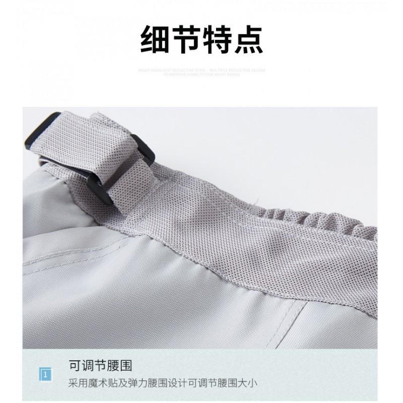Pantalones de Moto para Hombre Transpirables de Liberación Rápida con Diseño Dividido Pantalones de Ciclismo Uso en Calle y Pista