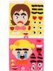 Felt Facial Expression Stickers for Kids - Non-woven Fabric Teaching Aids for Kindergarten
