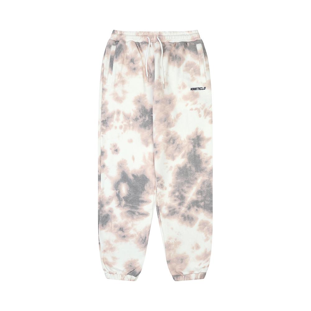 Kinetikeullo Two-Tone Water-Dyed Jogger Pants (Brown Grey)