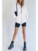 Teen Casual Zipper Hoodie with Turn-down Collar
